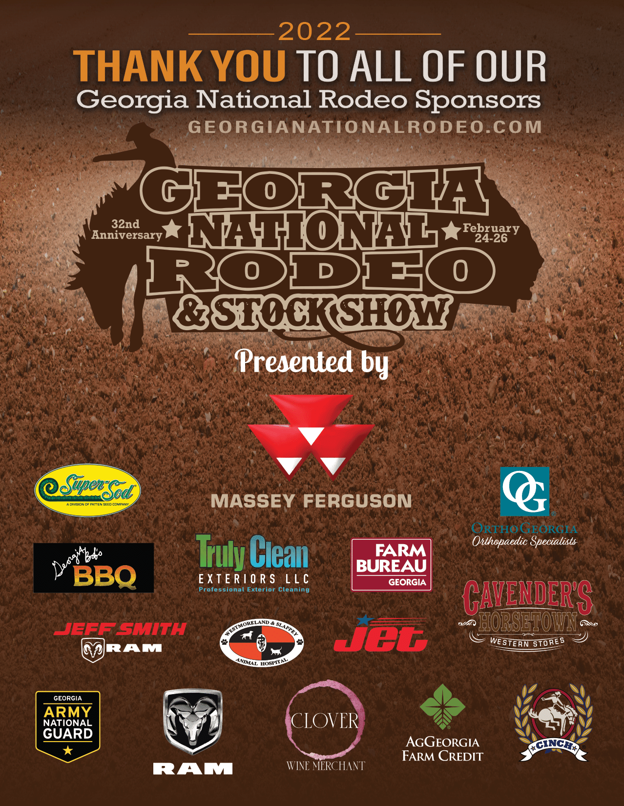 GA National Rodeo Program